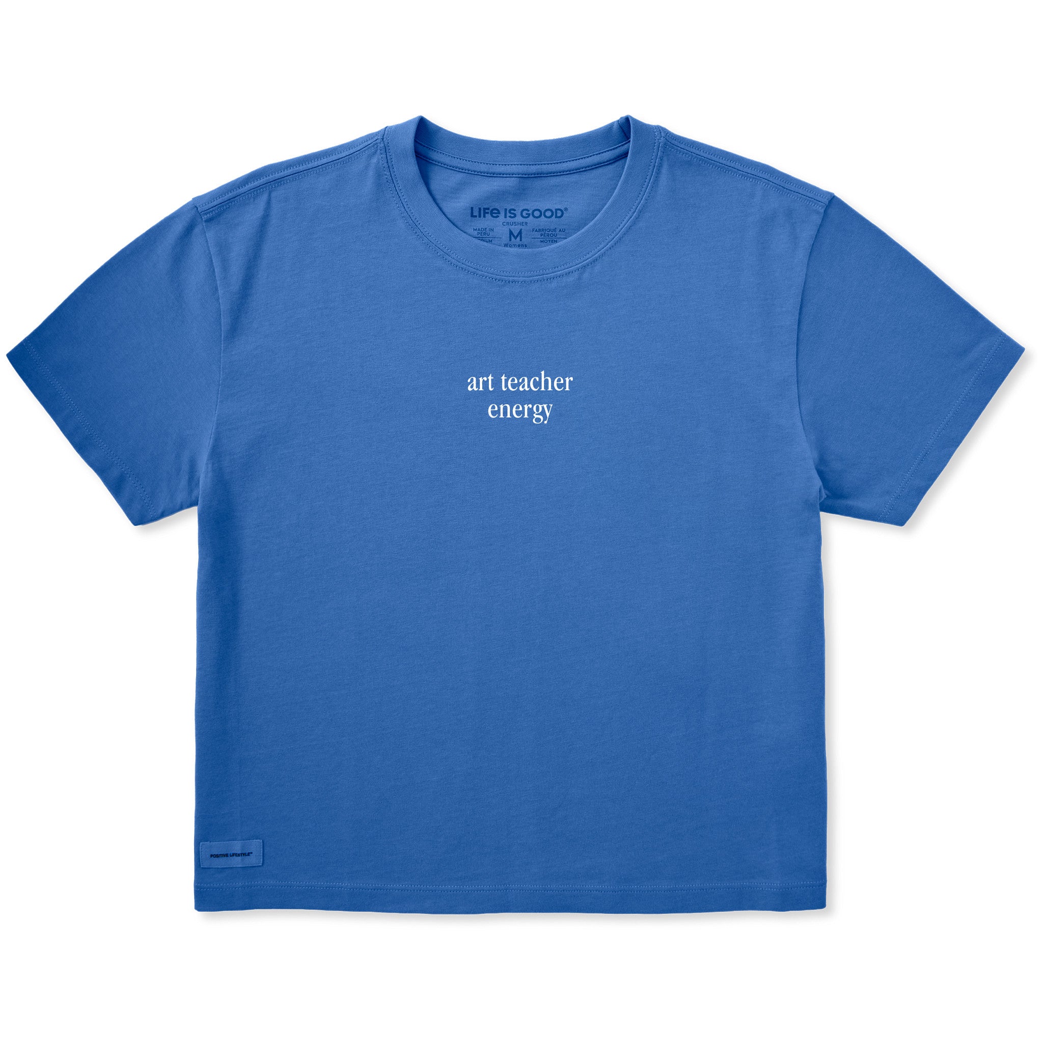Art Teacher Energy Boxy Tee