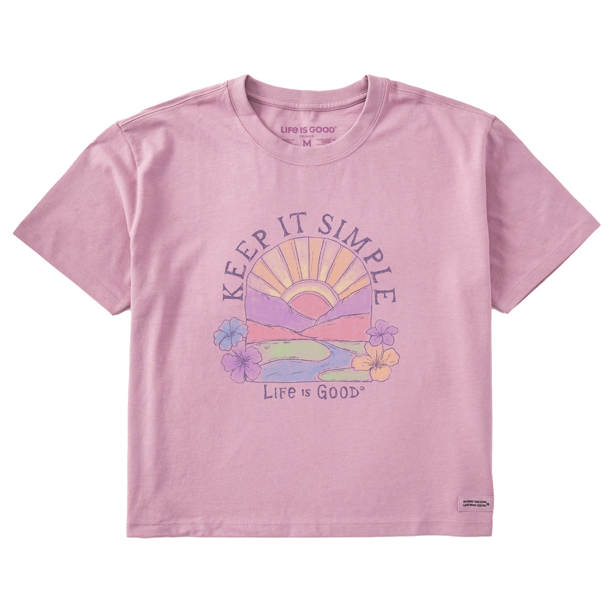 Floral boxy tee collection